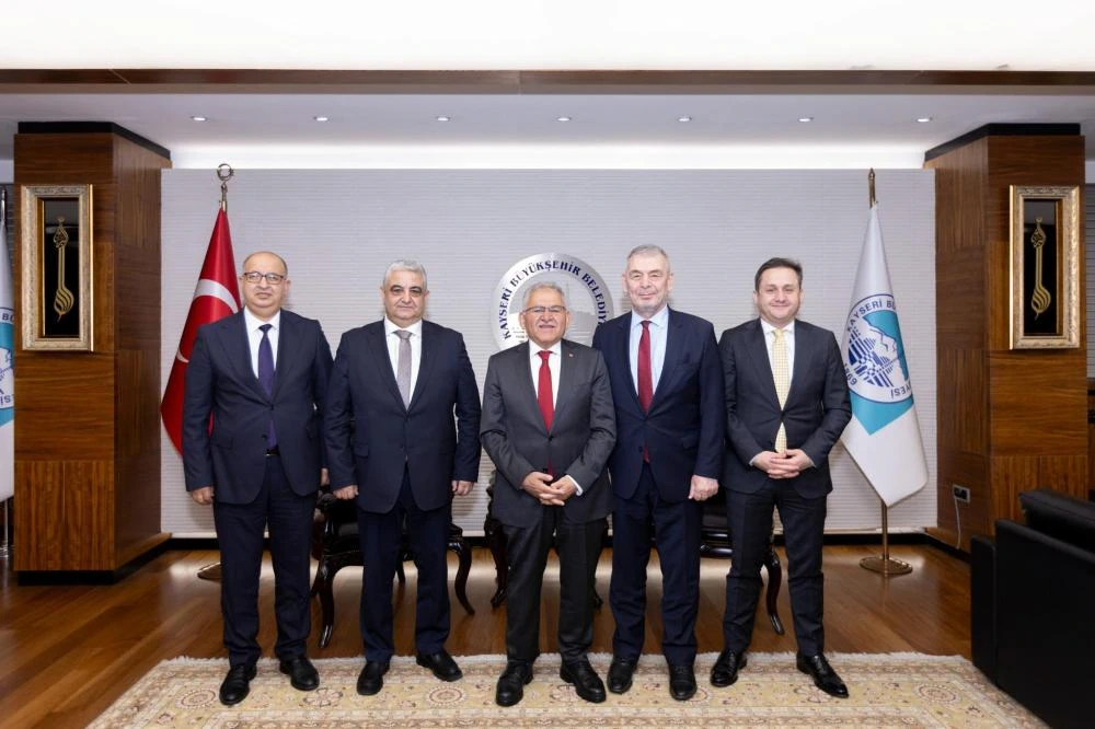 Erciyes Anadolu Holding’den Başkan Büyükkılıç’a Ziyaret