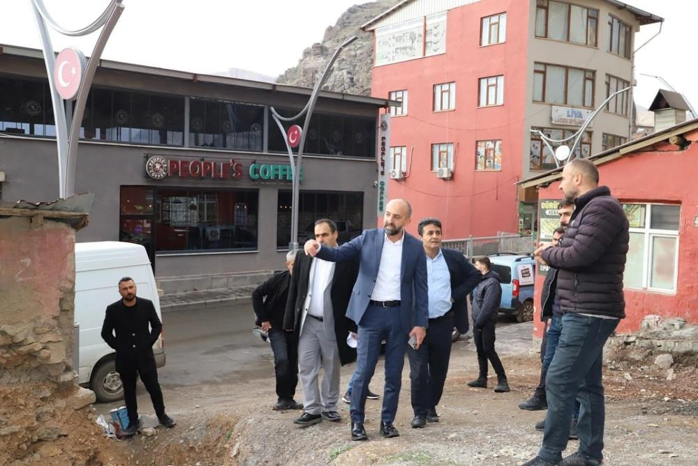 Çukurca’da Başkan Demir’den Kapsamlı Saha İncelemesi