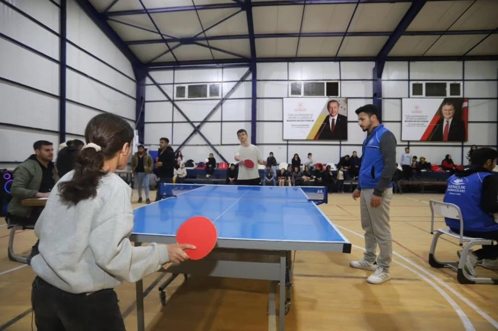 Çukurca’da Geleneksel Masa Tenisi Turnuvası Coşkusu Başladı
