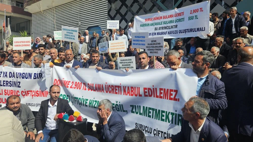 Çiftçilerden Sulama Birliği’ne İsyan: "Bu Ücretlerle Tarım Yapılamaz"