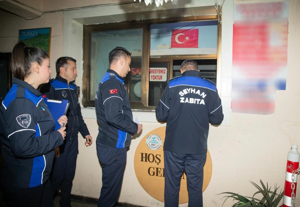 Seyhan Belediyesi’nden Bayram Öncesi Ruhsatsız İşletmelere Sıkı Denetim