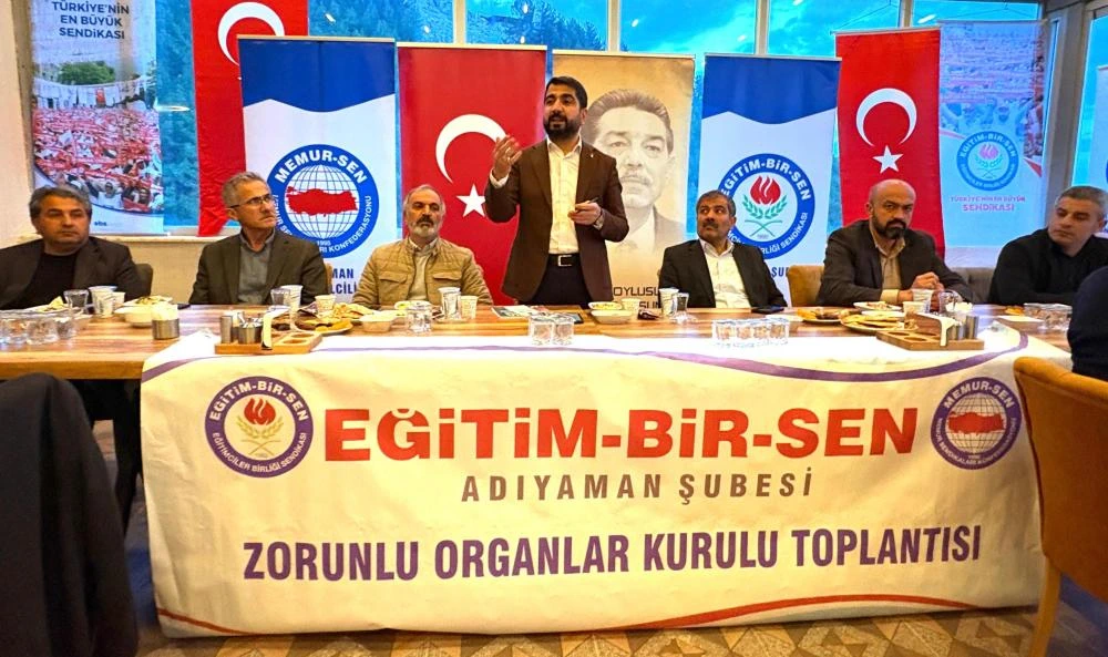 Eğitim-Bir-Sen Adıyaman Şubesi’nden Ramazan Boyunca Yoğun Teşkilat Çalışmaları