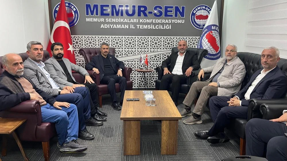 Milletvekili Mustafa Alkayış Memur-Sen İl Temsilciliği’ni Ziyaret Etti