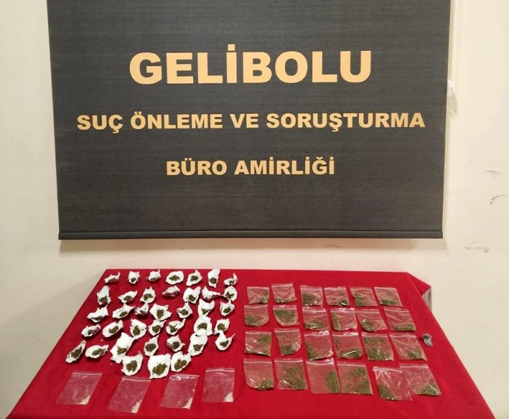 Gelibolu’da Uyuşturucu Operasyonu: 66 Fişek Ele Geçirildi