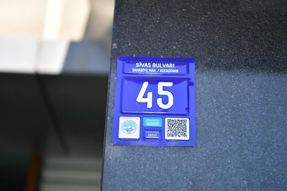 Akıllı Şehircilikte Kayseri’den Örnek Proje: QR Kodlu Adres Sistemi