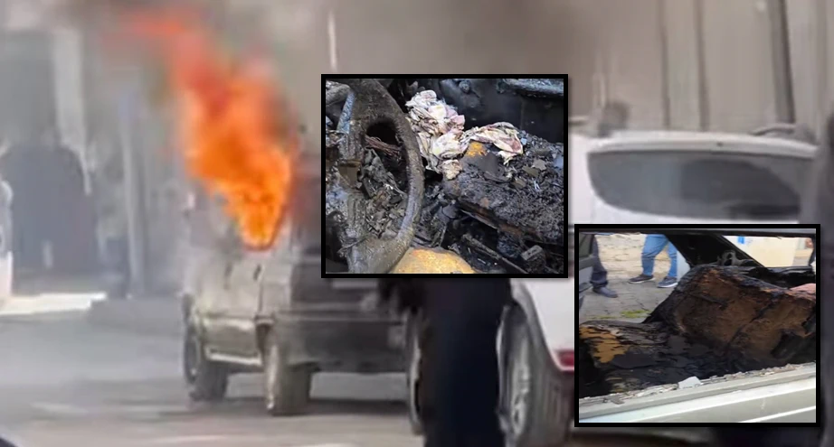 Şanlıurfa'da Otomobil Yangını: Araç Kullanılamaz Hale Geldi