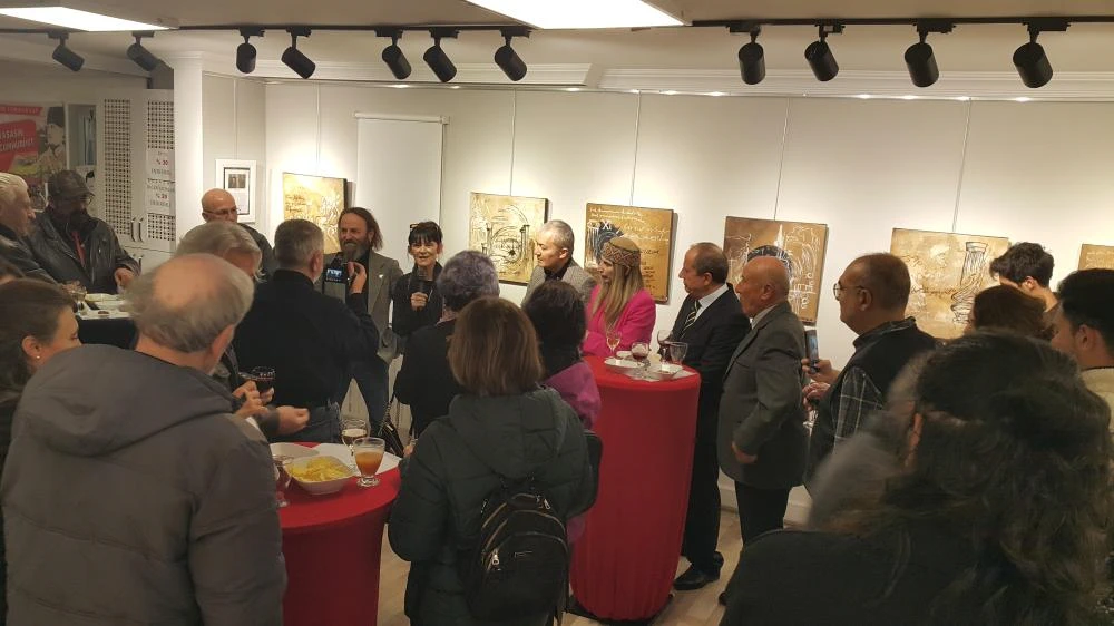 Sibel Aktaş’ın “Zamanın Hafızası” Sergisi Ankara’da Sanatseverlerle Buluştu