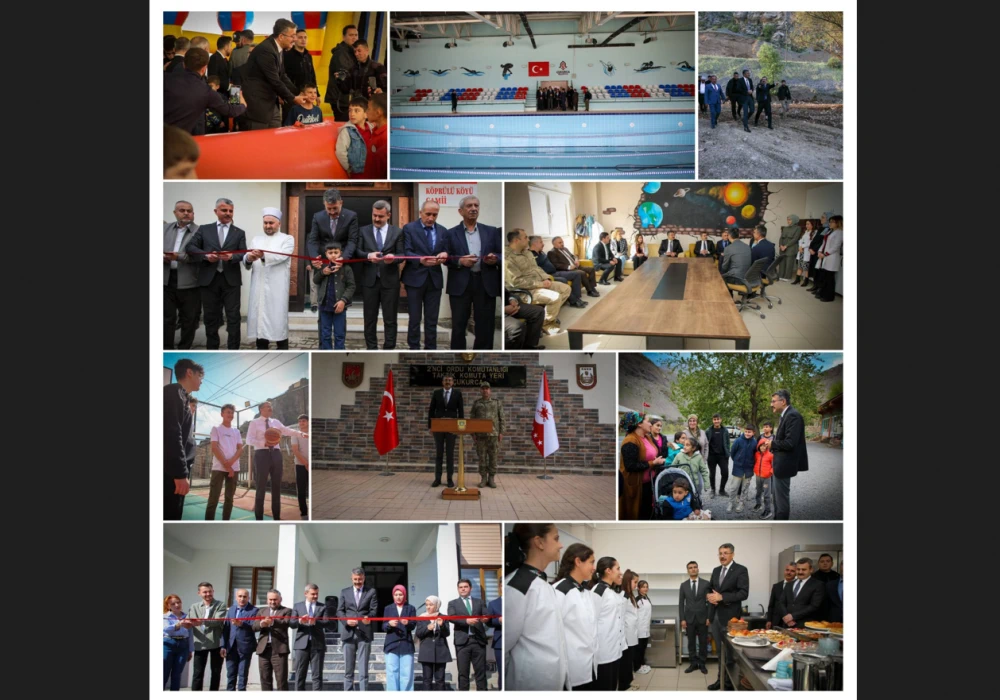 Vali Ali Çelik’ten Çukurca’da Yoğun Program: Cami Açılışı, Eğitim ve Turizm