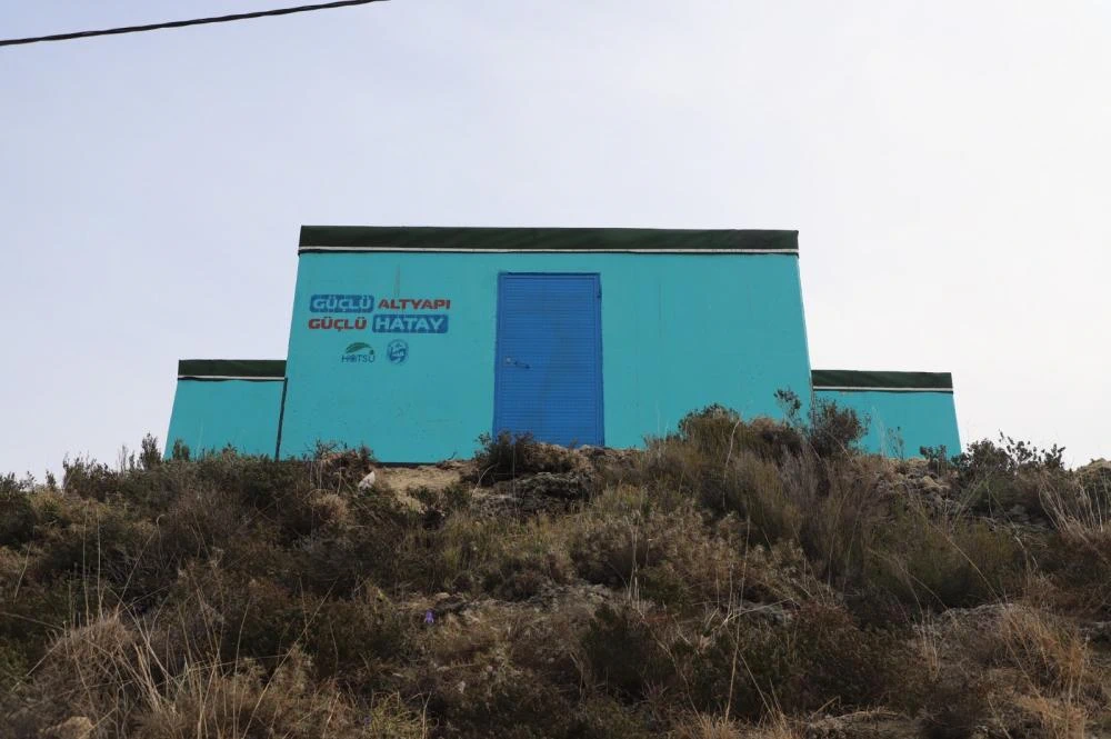 Hatay’ın Mansurlu Mahallesi’ne Yeni İçme Suyu Deposu Yapıldı