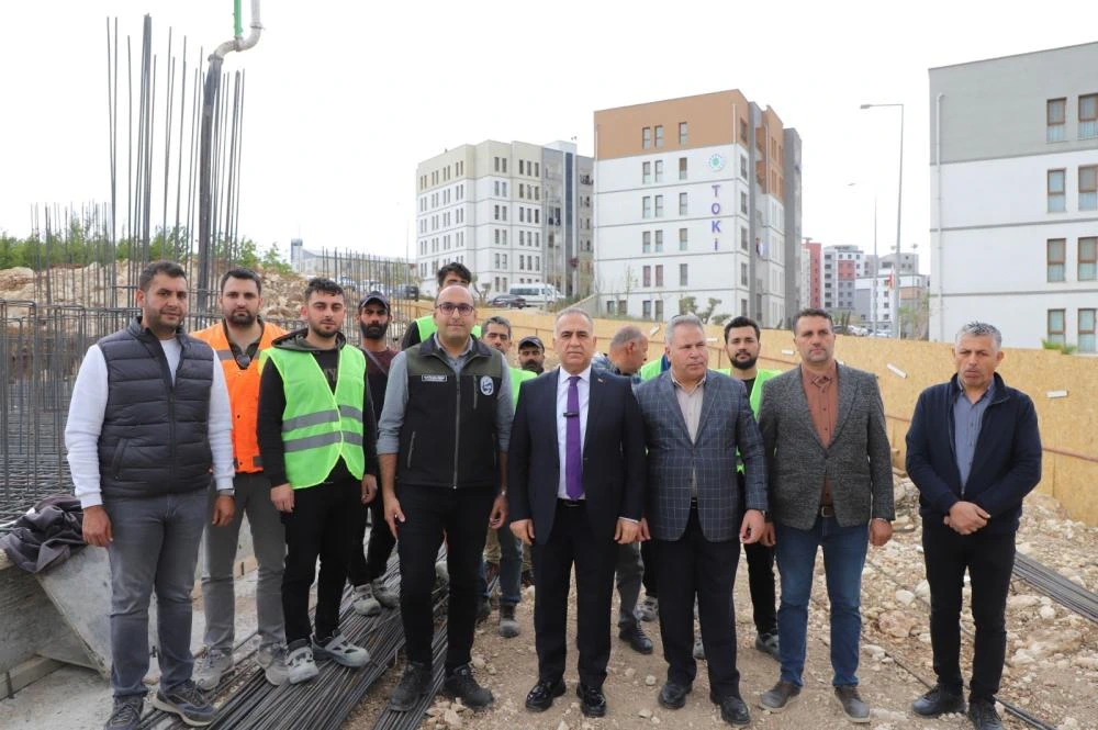 Hatay Altınözü'nde Modern Kreşlerin Temeli Atıldı