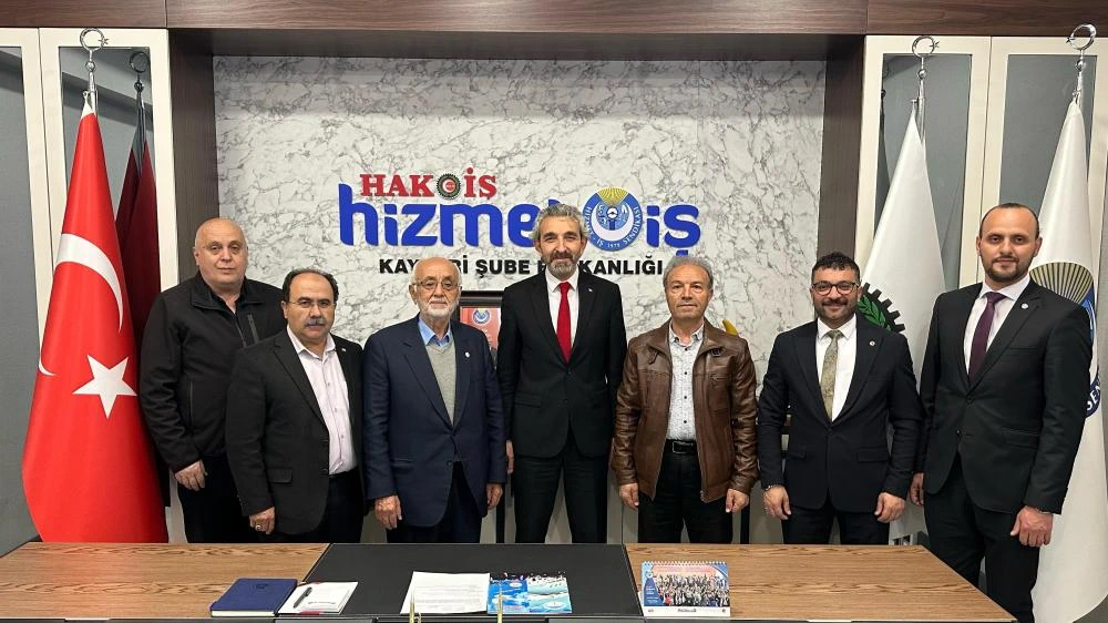 Gönüllü Kuruluşlardan Hizmet-İş Sendikası’na Tebrik Ziyareti