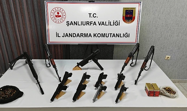 Şanlıurfa’da Silah Kaçakçılığı Operasyonu: 22 Gözaltı