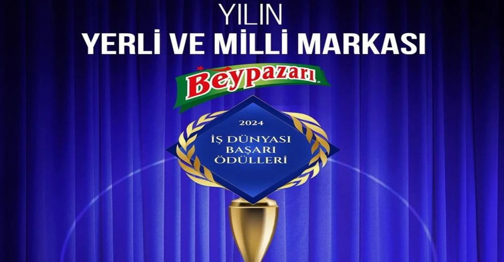 Beypazarı Maden Suyu’na “Yılın Yerli ve Milli Markası” Ödülü