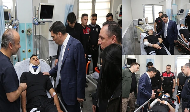 Yunus Timleri Trafik Kazasında Yaralandı, Emniyet Müdürü Hastaneye Koştu