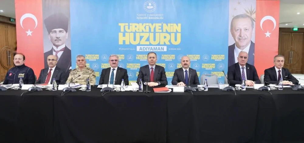 İçişleri Bakanı Yerlikaya: “Adıyaman’ın huzuru, Türkiye’nin huzurudur”