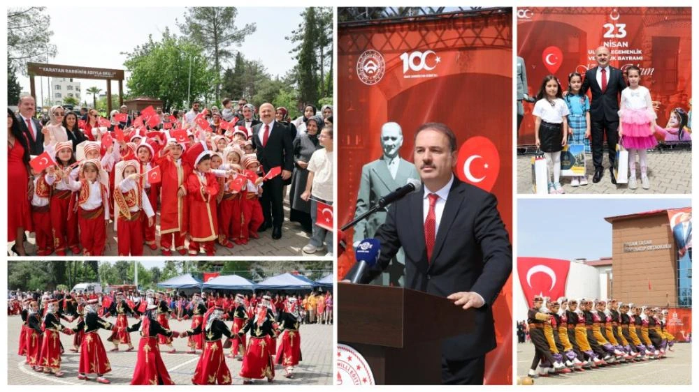 Adıyaman’da 23 Nisan Coşkusu: Çocuklar Geleneksel Oyunlarla Şenlendi