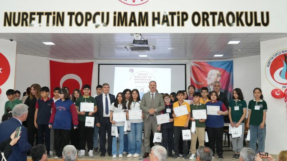 Adıyaman'da "Çocuk Hakları ve Demokrasi Çalıştayı" Düzenlendi