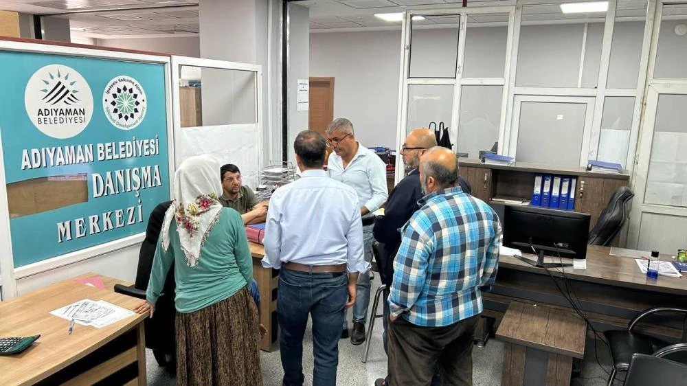 Adıyaman Belediyesi Çap Başvurularını 2 Günde Sonuçlandırıyor