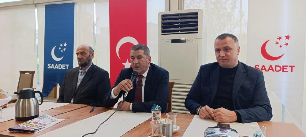 Saadet Partisi Sultanbeyli'de Yeni Dönem: Nurettin Özasar Göreve Başladı