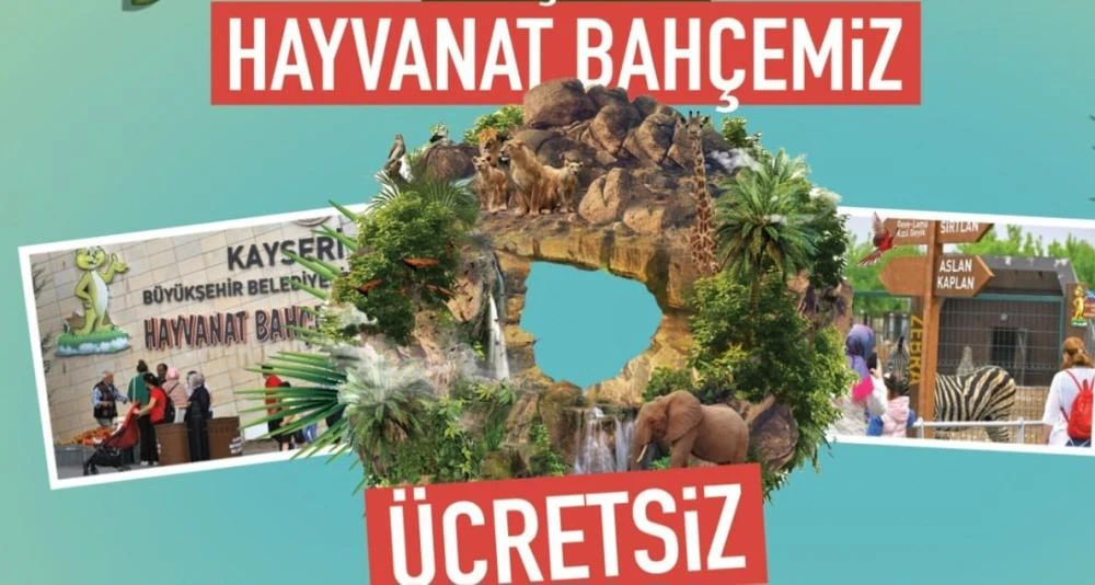 Kayseri Hayvanat Bahçesi'ne Gaziantep'ten Yeni Misafirler Geldi, 1 Mayıs'ta Ücretsiz Ziyaret İmkanı