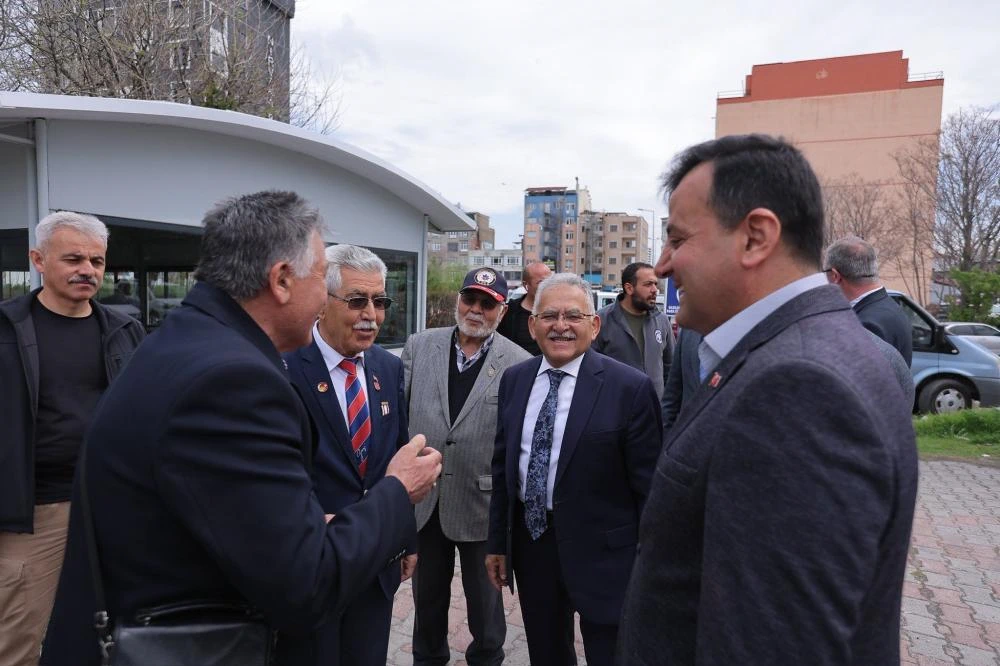 Başkan Büyükkılıç'tan Şehit Yakınları ve Gazilere Özel Lokal Ziyareti