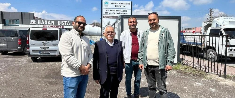 BAŞKAN BÜYÜKKILIÇ’TAN ANBAR’DA, HAYIRSEVER İŞ BİRLİĞİ İLE YÜKSELEN CAMİ İNŞAATINA İNCELEME