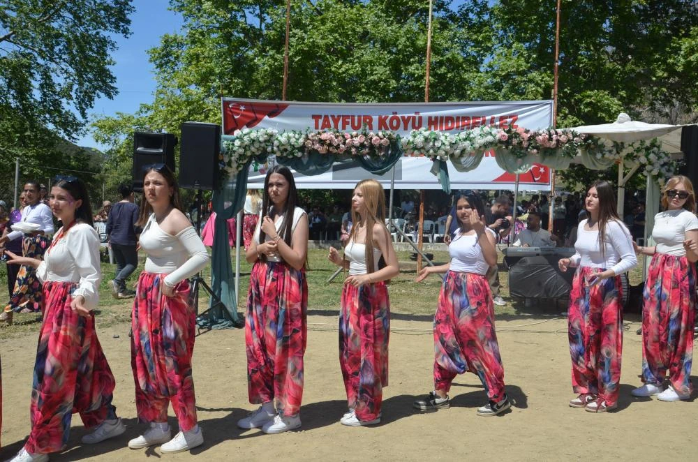 Gelibolu ve Tayfur Köyünde Coşkulu Hıdrellez Şenliği Yapıldı