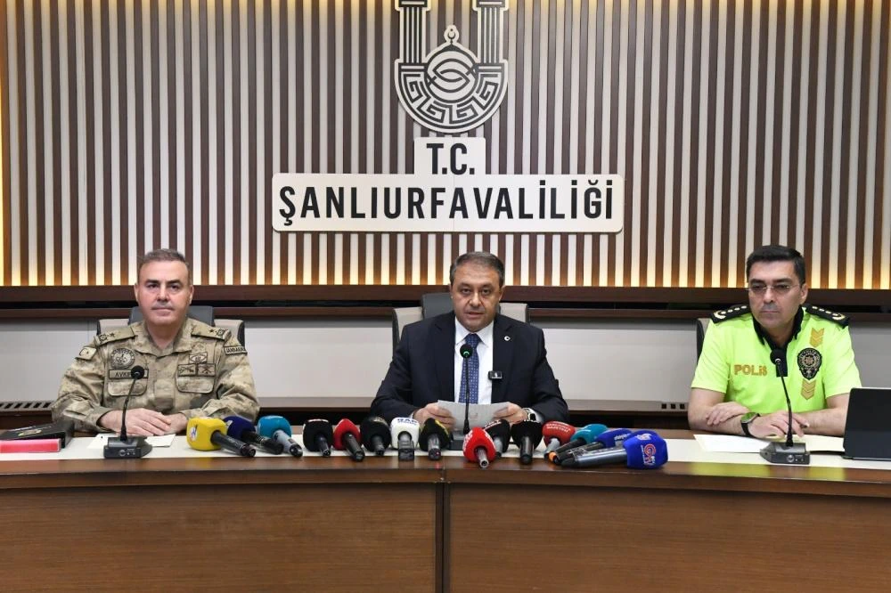 Şanlıurfa Valisi Şıldak'tan Asayiş ve Güvenlik Bilgilendirme Toplantısı: Suç Oranlarında Önemli Düşüş
