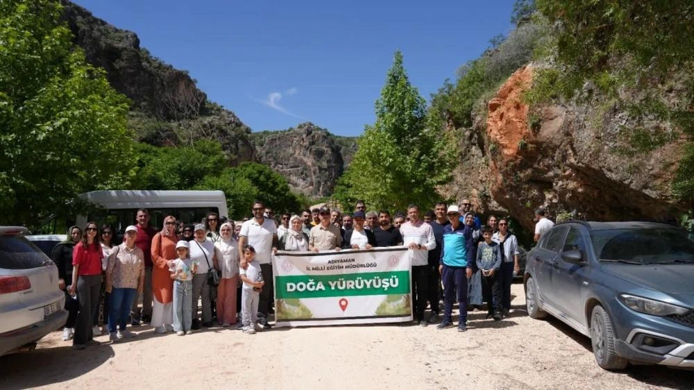 Adıyaman'da Eğitimciler Doğayla Buluştu