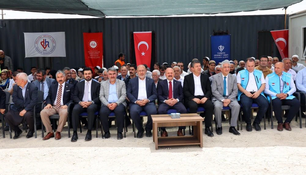 Adıyaman’da Yeni Bir Cami ve Kur’an Kursu İçin İlk Adım Atıldı