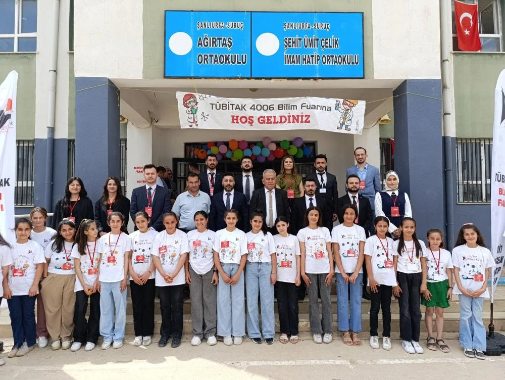 Şanlıurfa Suruç’ta Öğrencilerden Bilimle Dolu Bir Gün