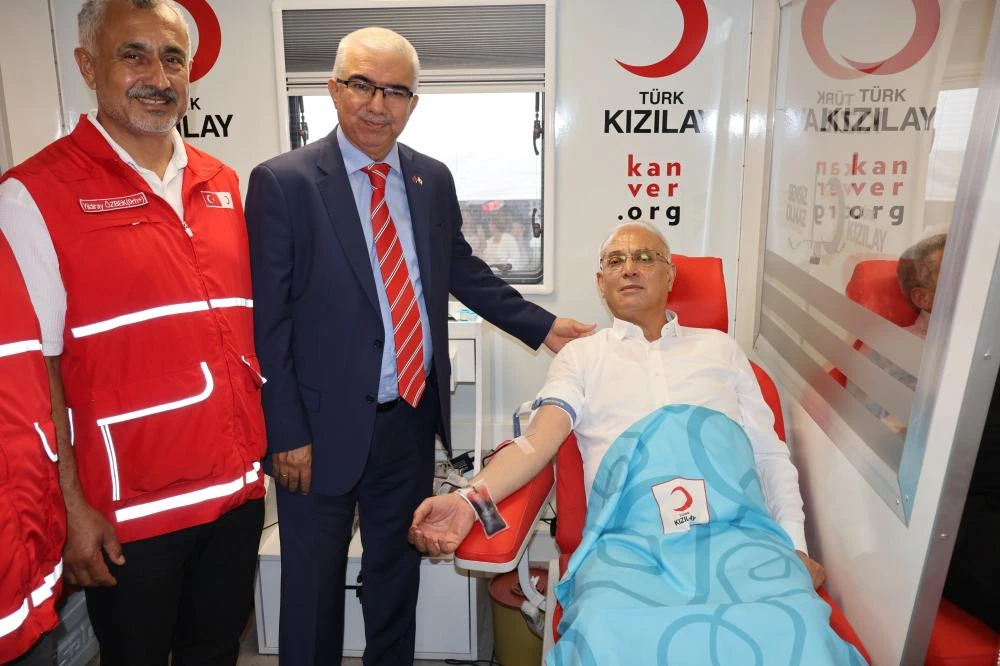 MHP İl Başkanı Yusuf Kanlı'dan kan bağışı çağrısı!