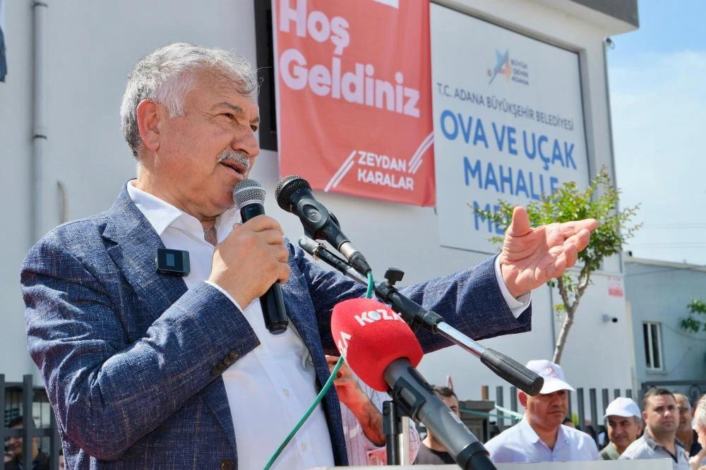 Başkan Karalar'dan Adana'ya İki Yeni Sosyal Yaşam Alanı: Ova ve Uçak Mahalle Merkezleri Açıldı