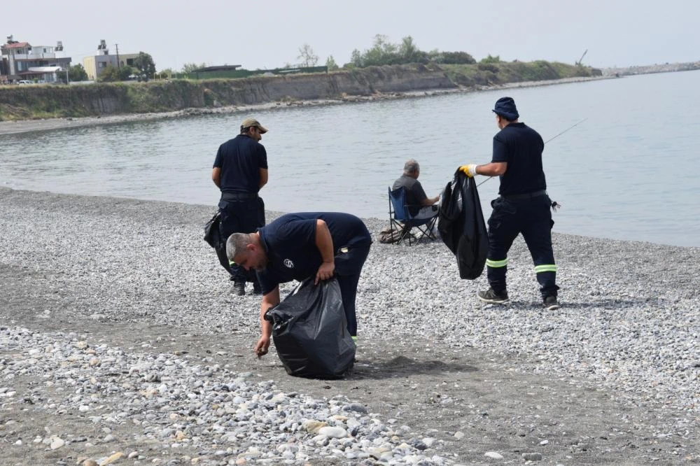 HBB'den Sahil Şeridine Temizlik ve Güvenlik