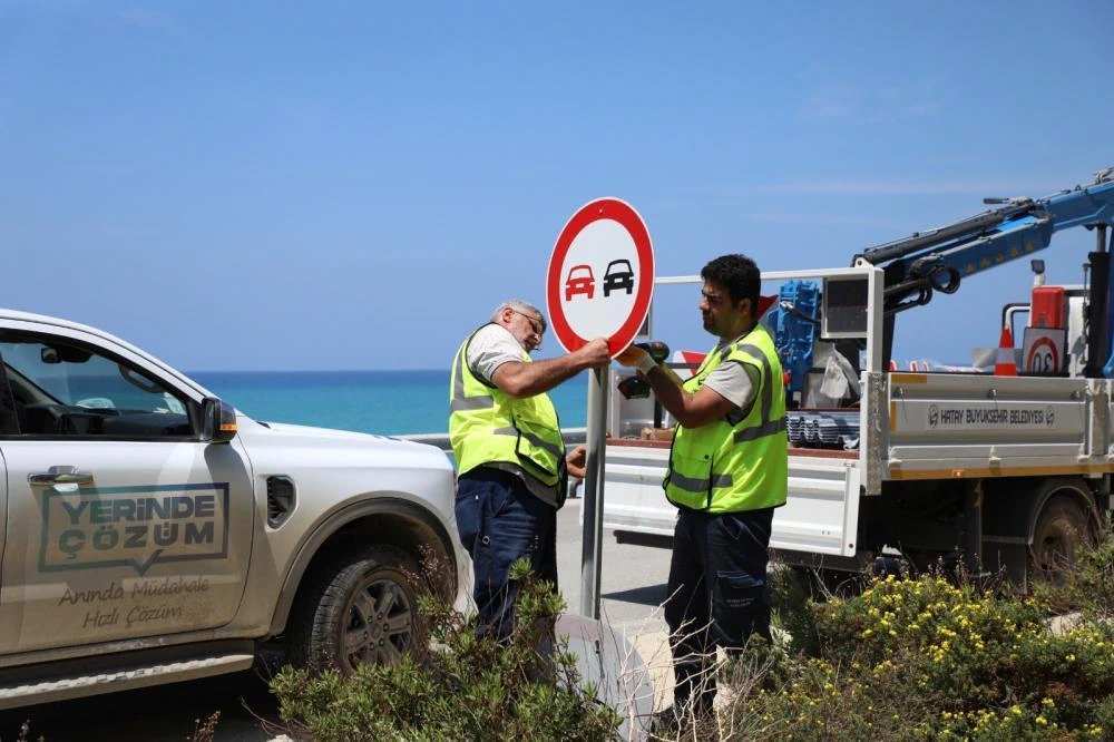 HBB'den Arsuz-Samandağ Bağlantı Yoluna Güvenlik ve Estetik Dokunuş