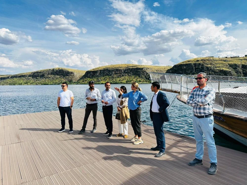 Kaymakam Partal, Kızılin Merinos İskele'deki Restoran Projesini Yerinde İnceledi