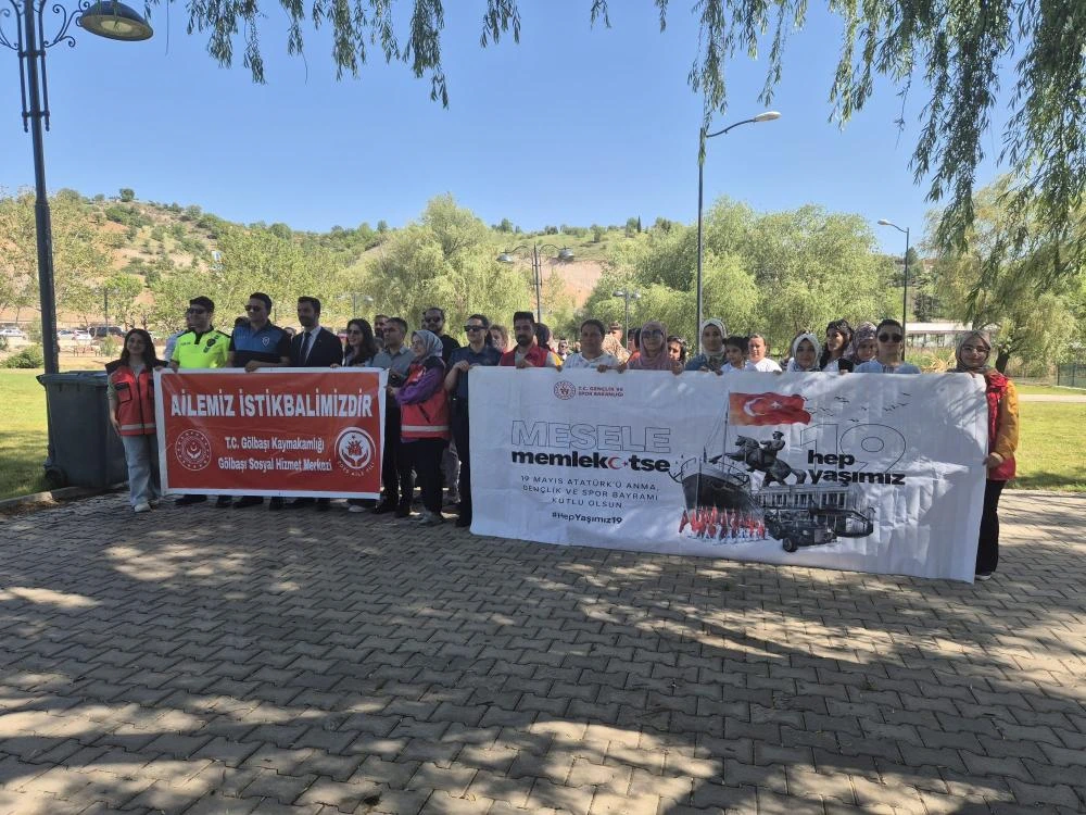Gölbaşı Doğa Parkı'nda Gençlik Haftası Etkinlikleri Renkli Anlara Sahne Oldu