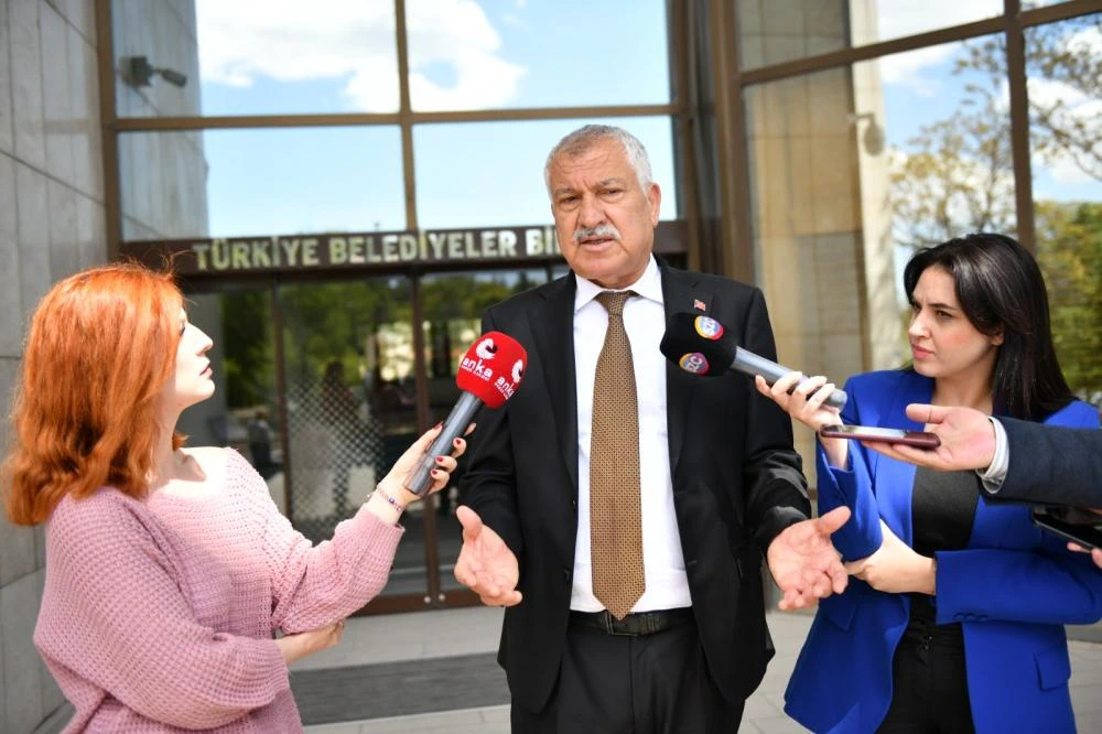 TBB BAŞKAN VEKİLİ KARALAR’DAN CUMHURBAŞKANI YARDIMCISI CEVDET YILMAZ’A ZİYARET