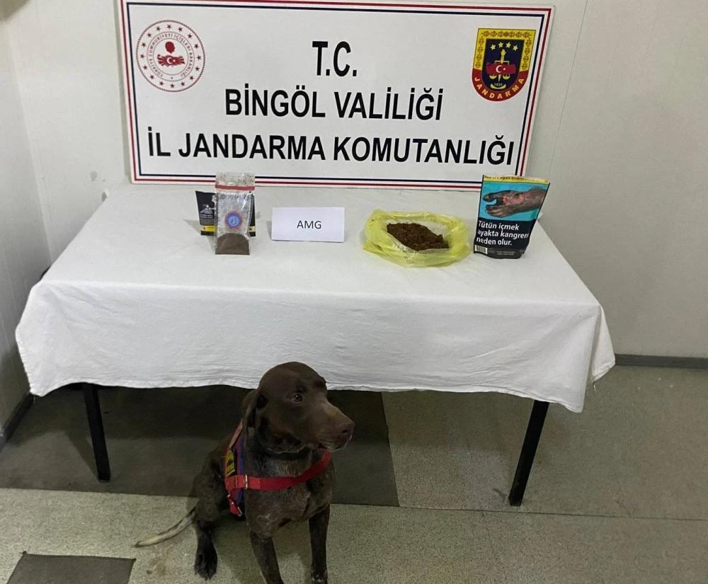 Bingöl'de Yolcu Otobüsünde Uyuşturucu Ele Geçirildi