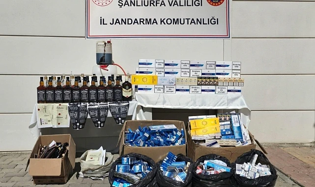 Şanlıurfa'da Kaçakçılığa Geçit Yok, Jandarmadan Eş Zamanlı Baskın!