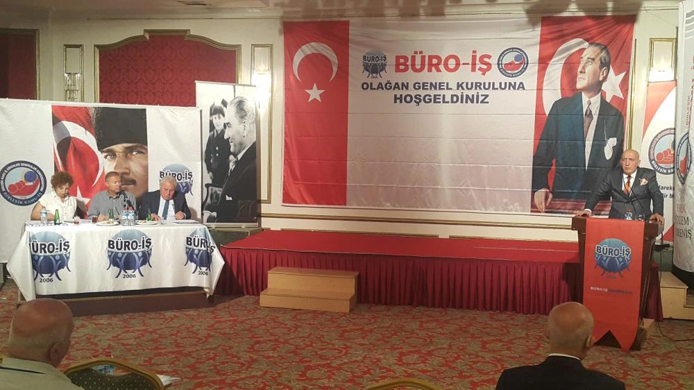 BÜRO -İŞ SENDİKASI OLAĞAN GENEL KURUL TOPLANTISINI ANKARA'DA YAPTI