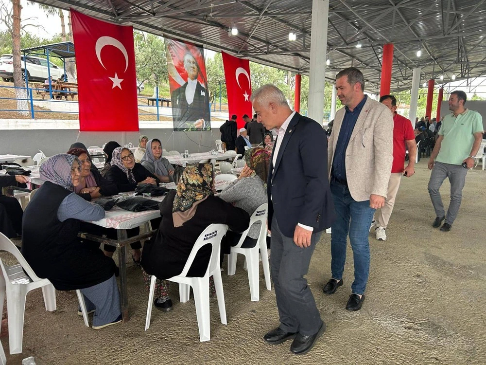 Kavakköy ve Değirmendüzü’nün  hayır ve yağmur duasına milletvekili Güneşhan’da katıldı