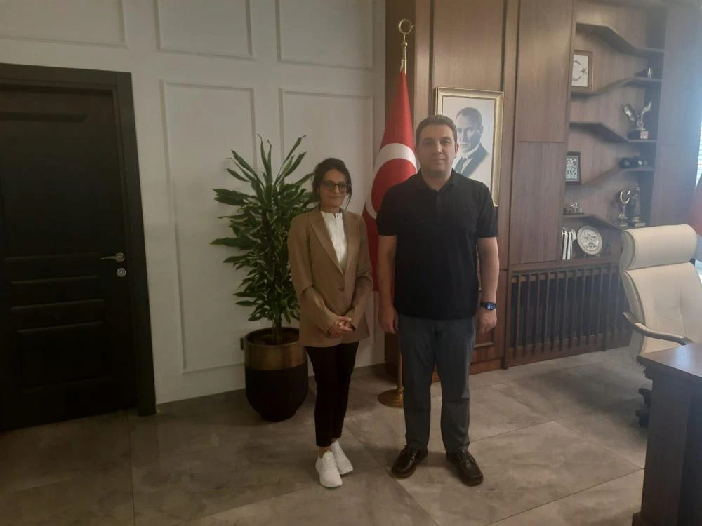 UHA SANCAKTEPE TEMSİLCİSİ'NDEN EMNİYET MÜDÜRÜ HAKAN ERİŞMİŞ'E NEZAKET  ZİYARETİ.