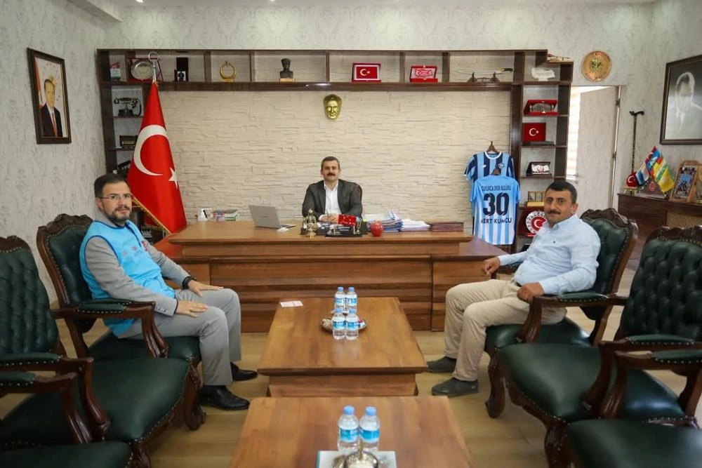 Çukurca Müftüsünden Kaymakam Kumcu’ya Ziyaret: Kurban Bağışıyla Anlamlı Destek