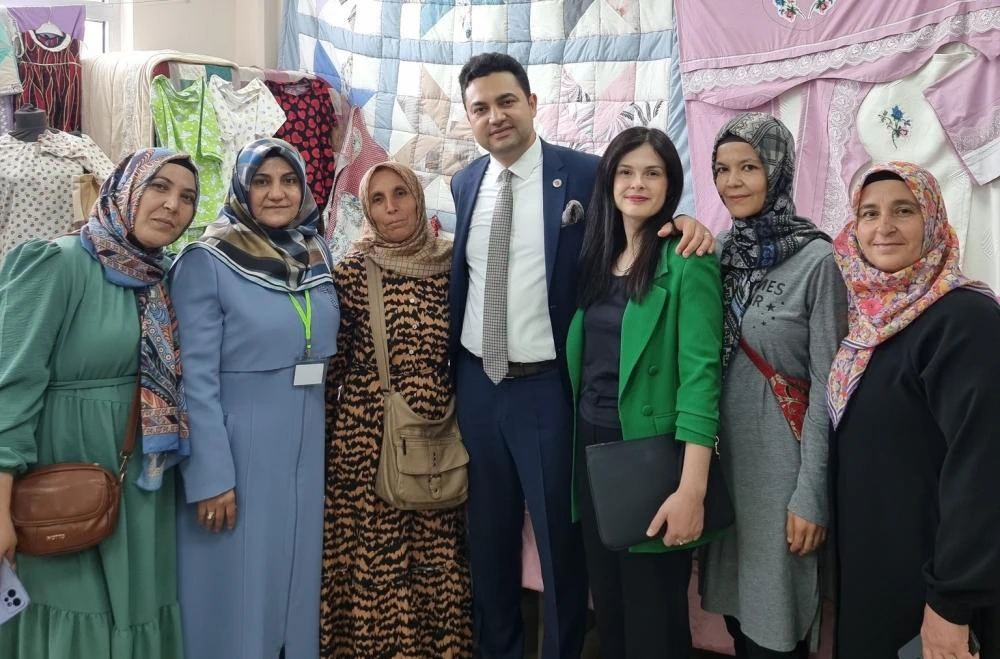 Mimar Sinan Ortaokulu’nda Yıl Sonu Sergisi Açıldı