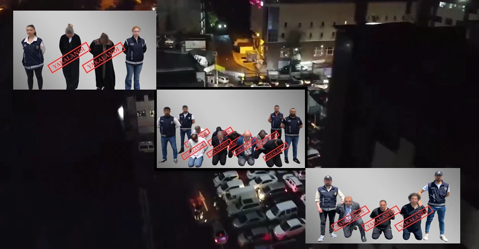 Interpol'ün Kırmızı Bültenle Aradığı 13 Şüpheli Türkiye'de Yakalandı!