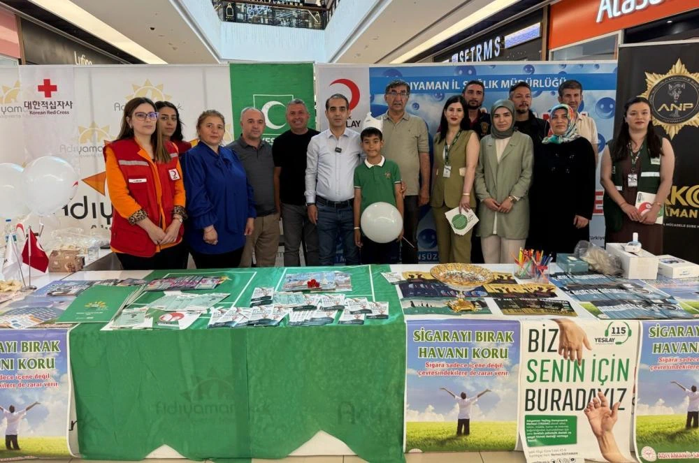 Adıyaman’da ‘Dünya Tütünsüz Günü’ etkinliği düzenlendi