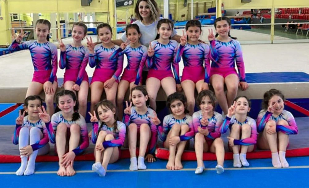 Beypazarı Şehit Serkan Çağlayan İlkokulu öğrencileri, Jimnastik alanında Ankara il birincisi oldu