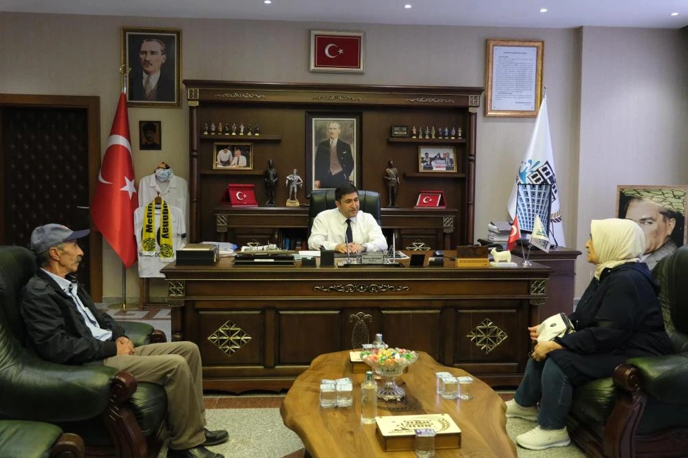 Güdül Belediye başkanı Mehmet Doğanay: belediyenin kapısı herkes açık