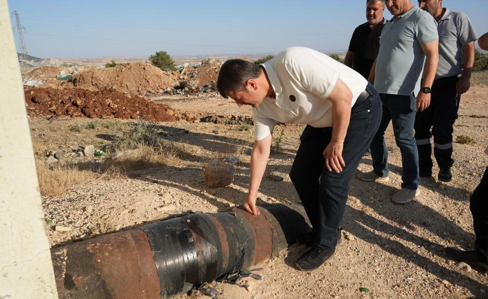 Başkan Tutdere Örenli TOKİ’deki su sorununu yerinde inceledi: Salı gününe kadar çalışmalar tamamlanacak